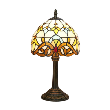Elegant Stained Glass Table Lamp for Cozy Home Lighting