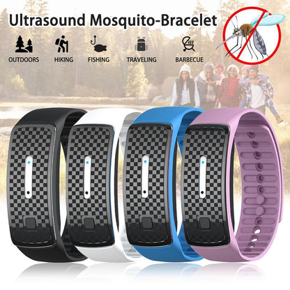 Mosquito Repellent Wristband Ultrasonic Insect Defender