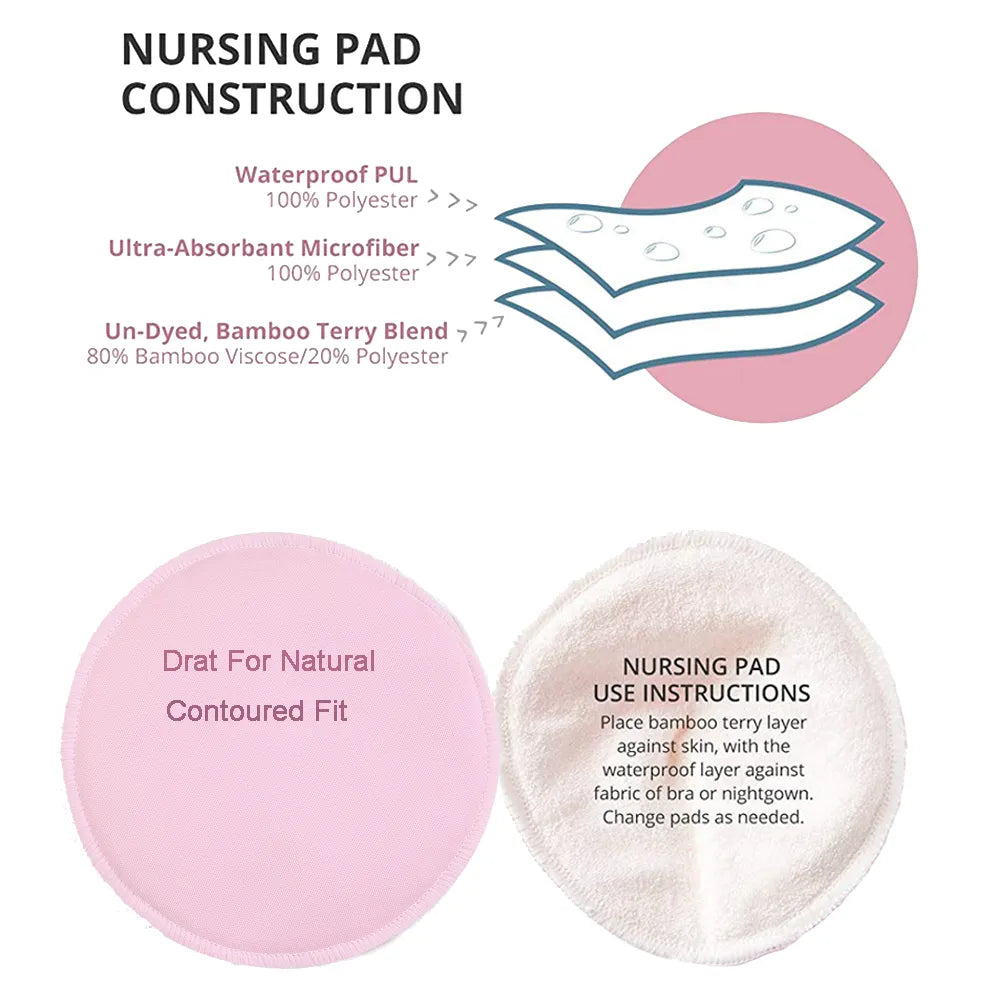 Natural Bamboo Nursing Pads
