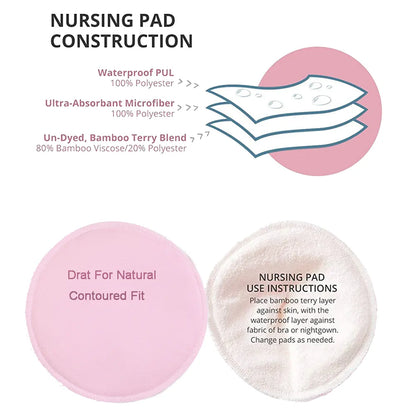 Natural Bamboo Nursing Pads