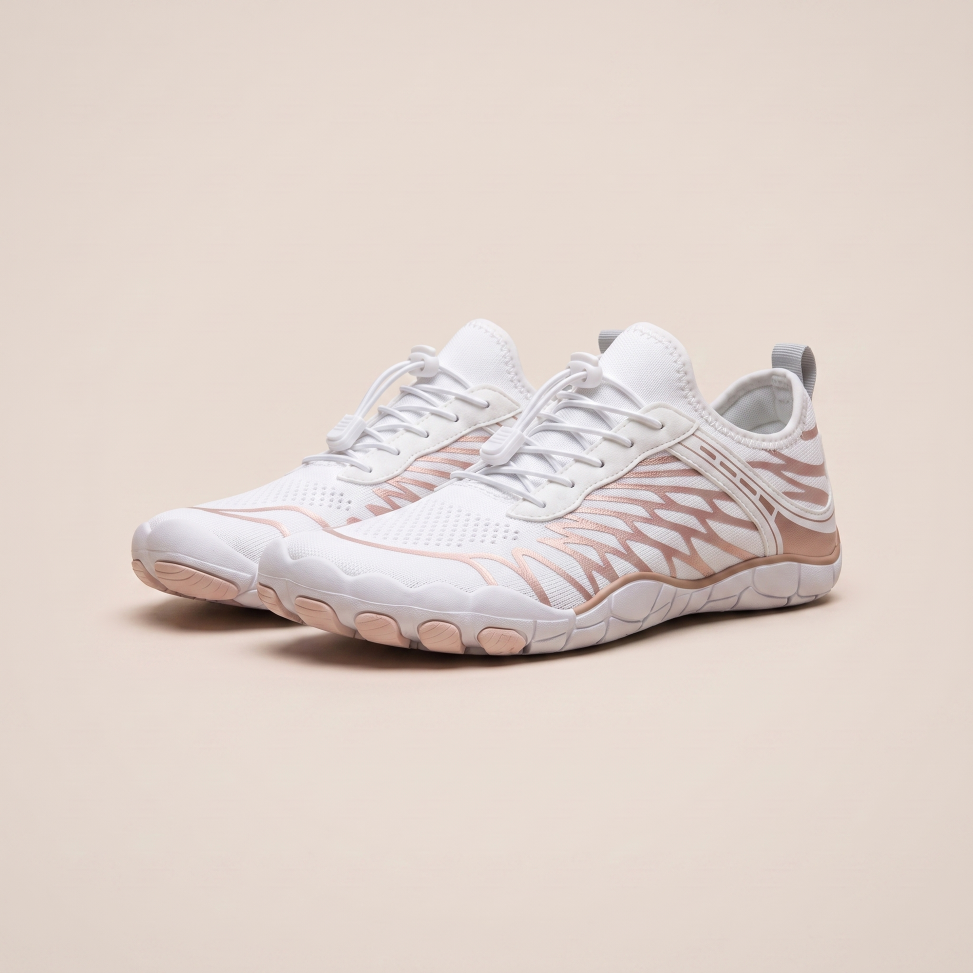 YEEZLAB™ Breathable Non-Slip Barefoot Shoes – White