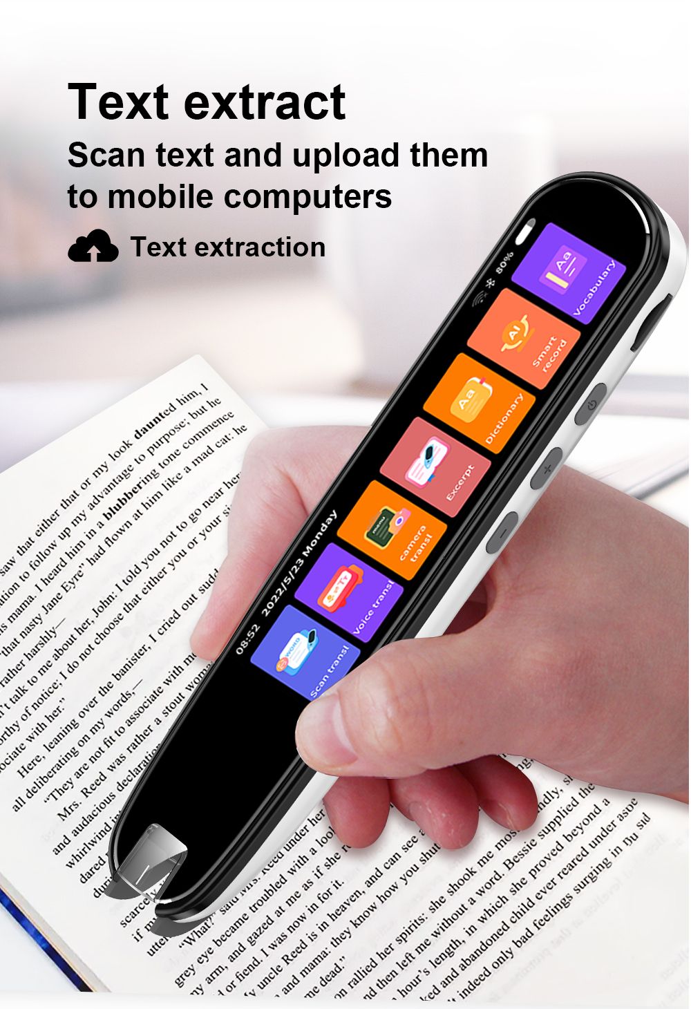 Portable Instant Language Translator Pen Scanner