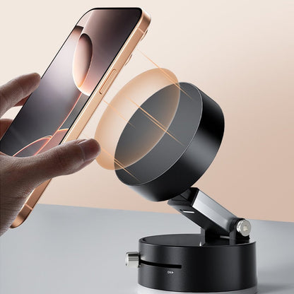 Strong Magnetic Phone Holder with Vacuum Suction