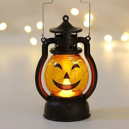 Small Spooky Pumpkin Lantern Light