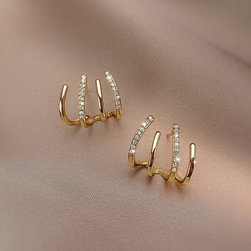 Trendy Twist Earrings for Women, Comfortable Hypoallergenic Jewelry