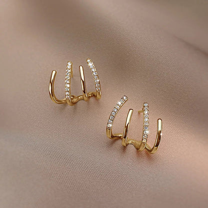 Trendy Twist Earrings for Women, Comfortable Hypoallergenic Jewelry