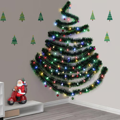 Compact Wall Mount Christmas Tree