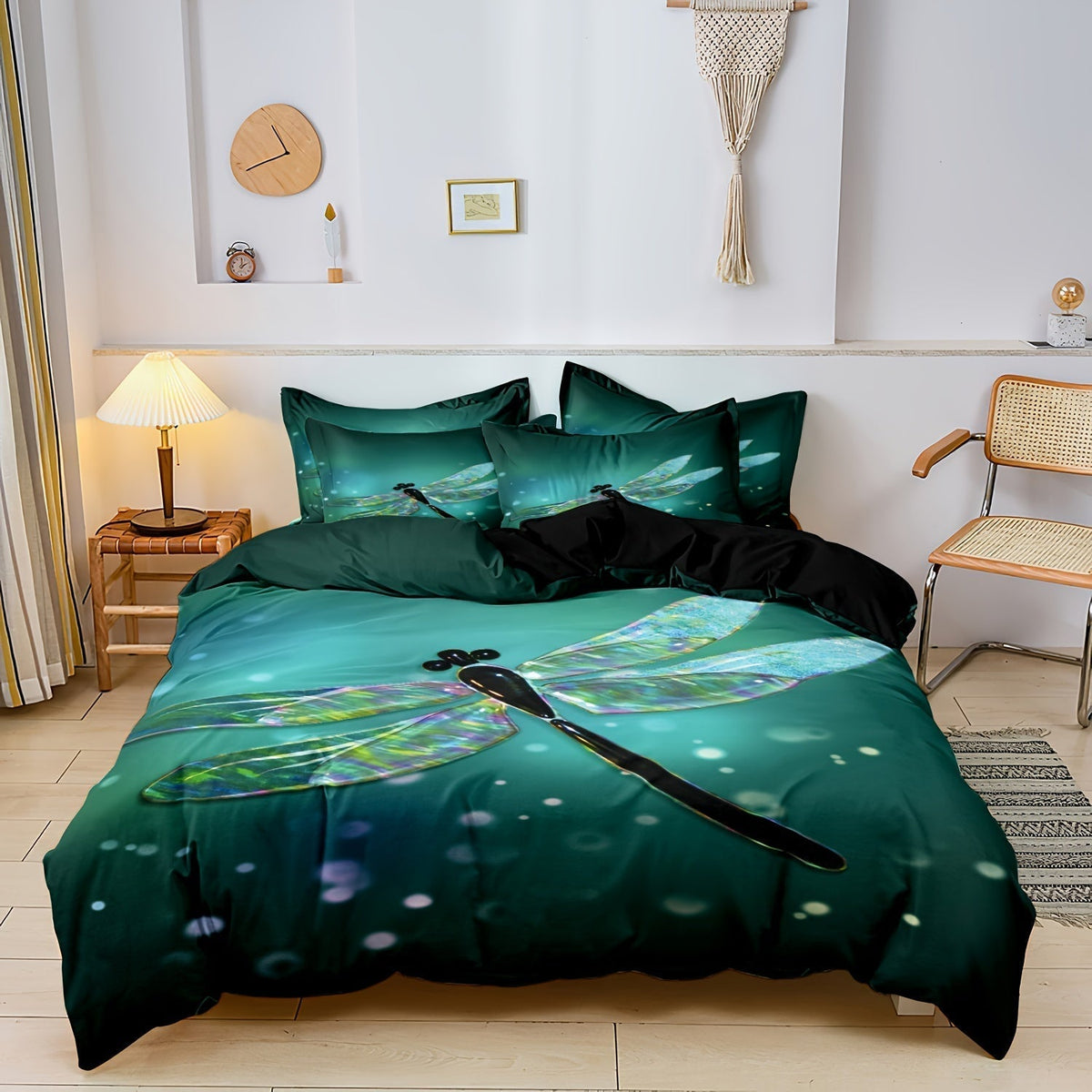Soft Dragonfly Bedding Set - Premium Comforter Sheets