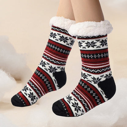 Plush Luxury Cashmere House Socks