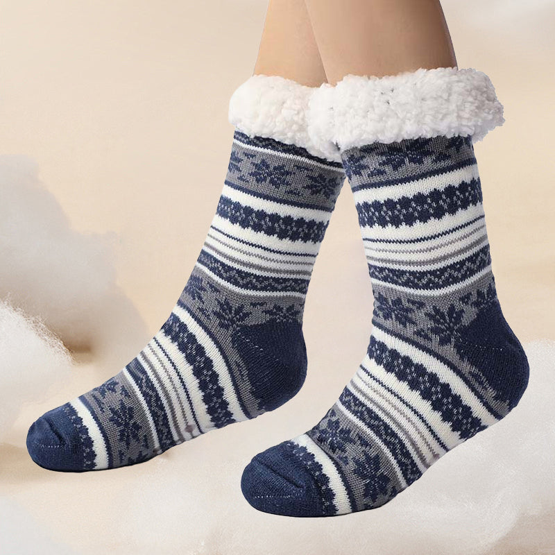 Plush Luxury Cashmere House Socks