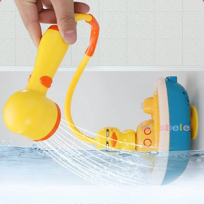 Colorful Duck Water Spray Toy for Kids Bath Time