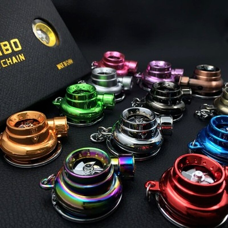 Compact LED Keychain Flashlight Fan - Yeezlab