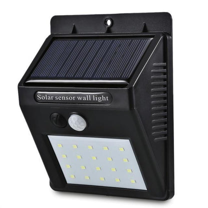 Wireless Solar Powered Motion Sensor Wall Lamp