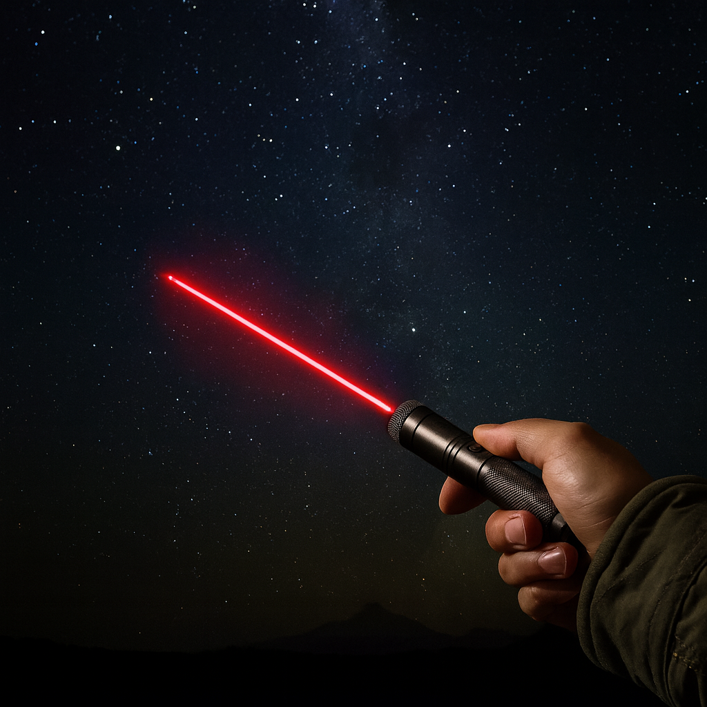High Power Long Distance Red Laser Pointer
