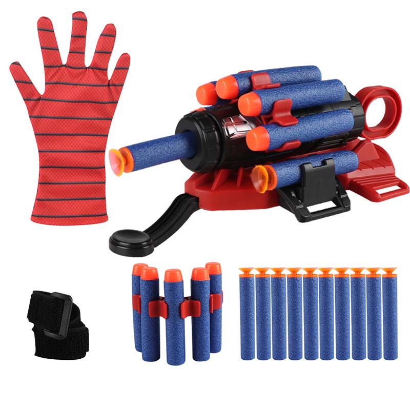 Spiderman Web Shooter Toy with Glove Launcher