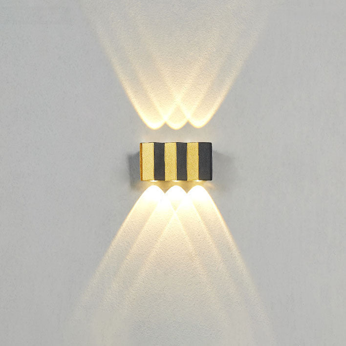 Premium Golden Outdoor LED Wall Lamp