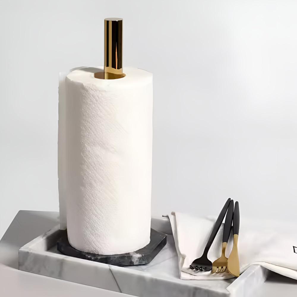 Luxury Marble Paper Towel Stand