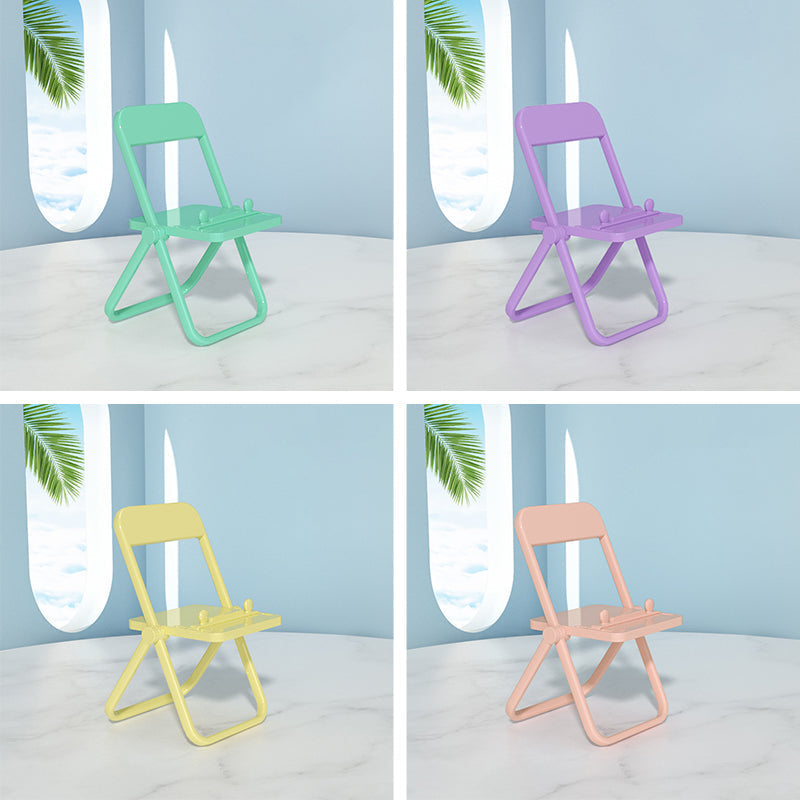 Compact Portable Phone Stand Chair