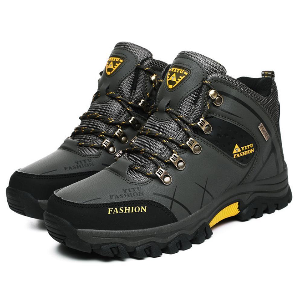 Warm Waterproof Men's Hiking Boots