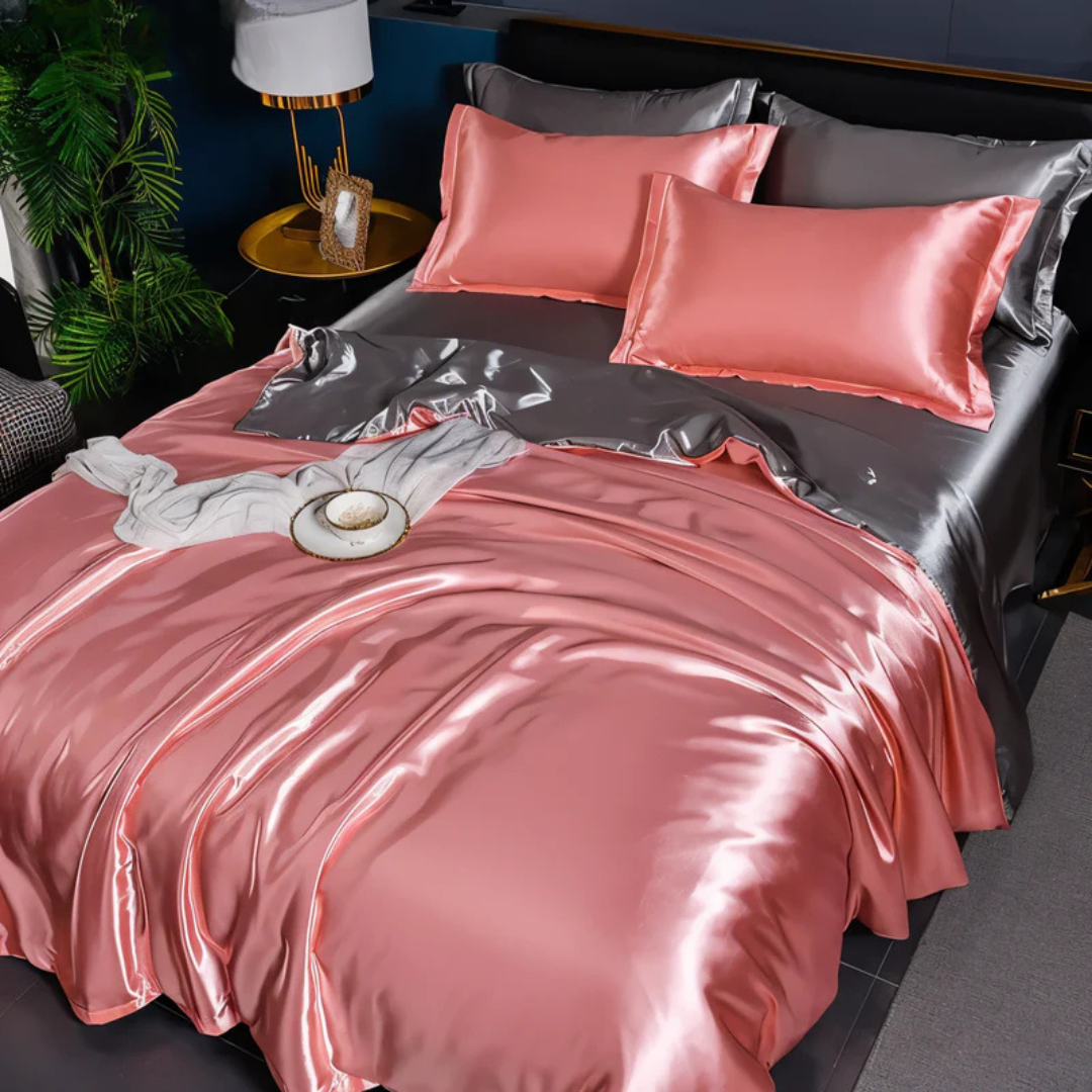 Luxury Soft Silk Bed Sheets Set