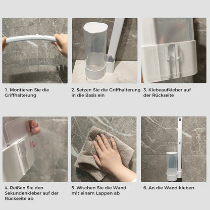 Compact Portable Toilet Brush