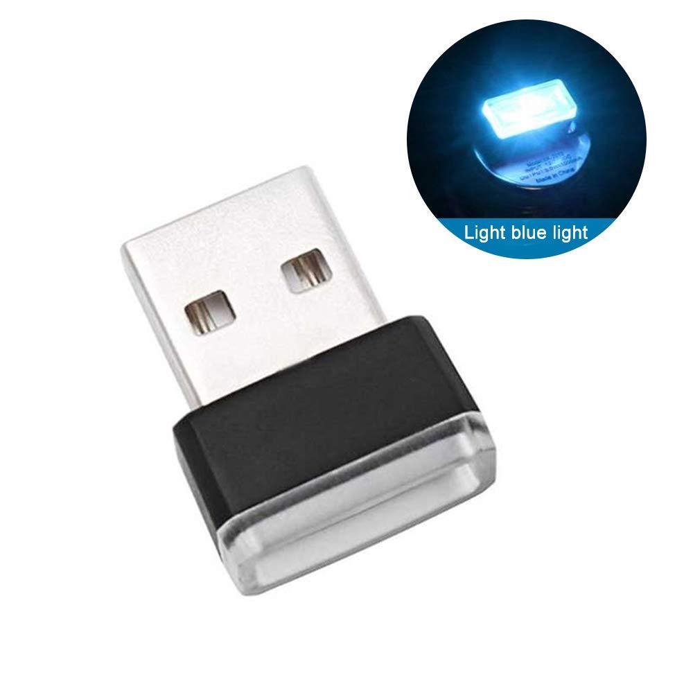 Compact Car LED Interior Light USB Plug