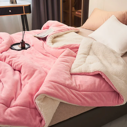 Plush Fleece Cozy Throw Blanket