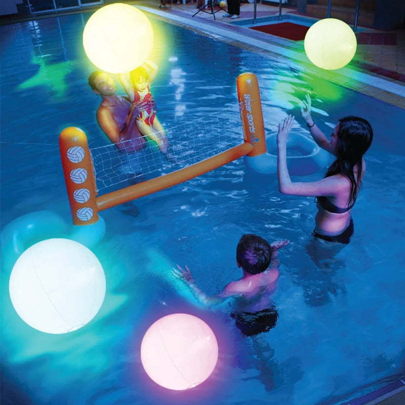 Colorful LED Water Globe Night Light
