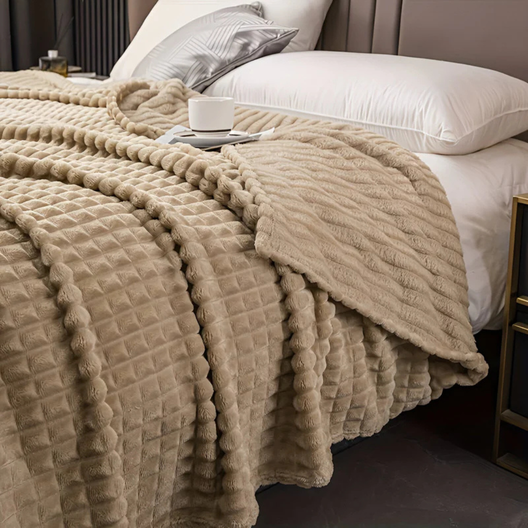 Cozy Plush Fleece Throw Blanket