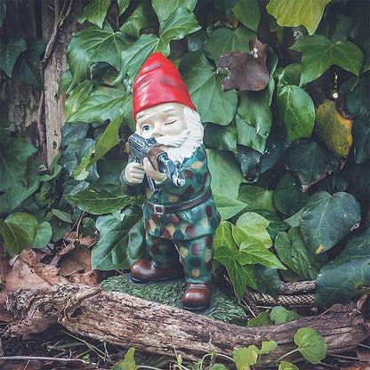 Colorful Mini Garden Gnome Figurine Decoration