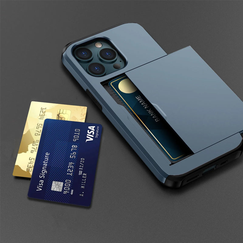 Phone Case with Card Holder Wallet