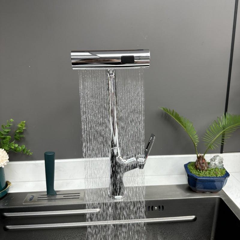 Stylish Contemporary Waterfall Kitchen Faucet