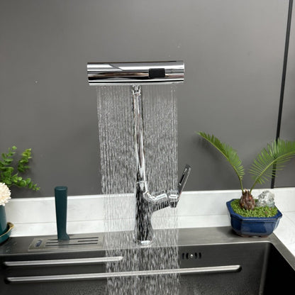 Stylish Contemporary Waterfall Kitchen Faucet
