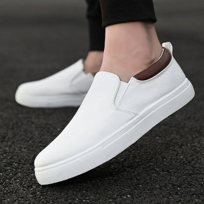 Casual Canvas Mens Slip On Sneakers
