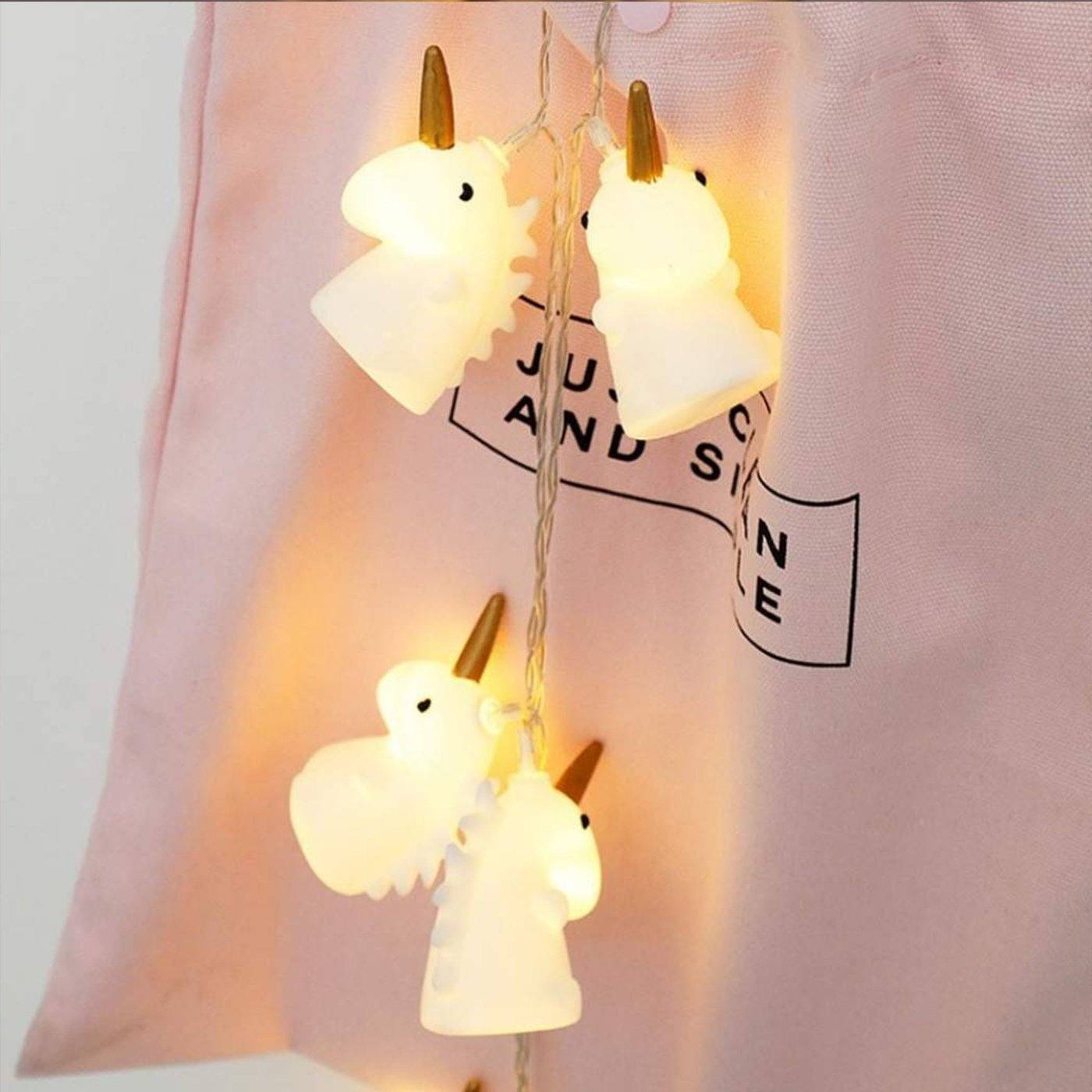 Colorful Unicorn Fairy String Lights