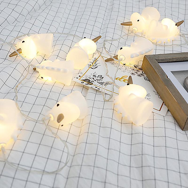 Colorful Unicorn Fairy Lights 10 Pack