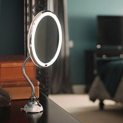 Professional 10x Magnifying LED Vanity Mirror - Yeezlab