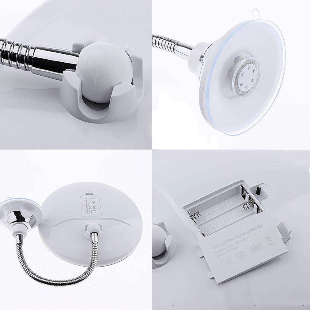 HD LED Magnifying Makeup Mirror