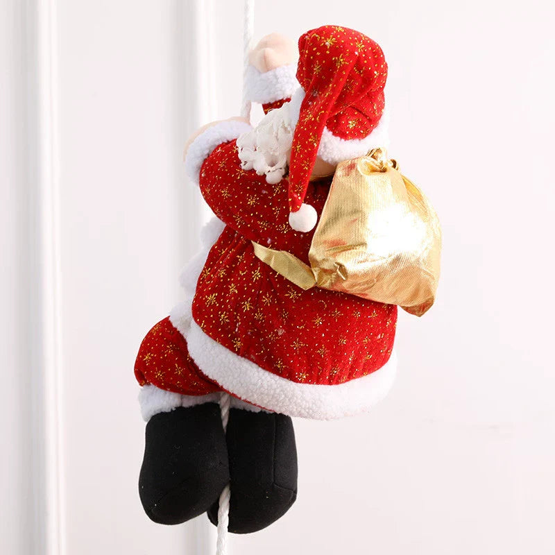 Fun Animated Santa Christmas Tree Ornament