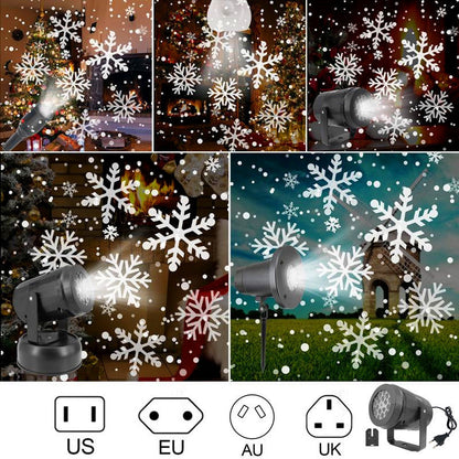 Colorful Outdoor Christmas LED Projector Light Display