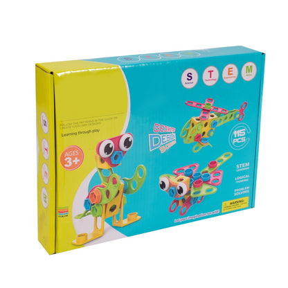 Creative Building Blocks Set with Drill Tool - Yeezlab