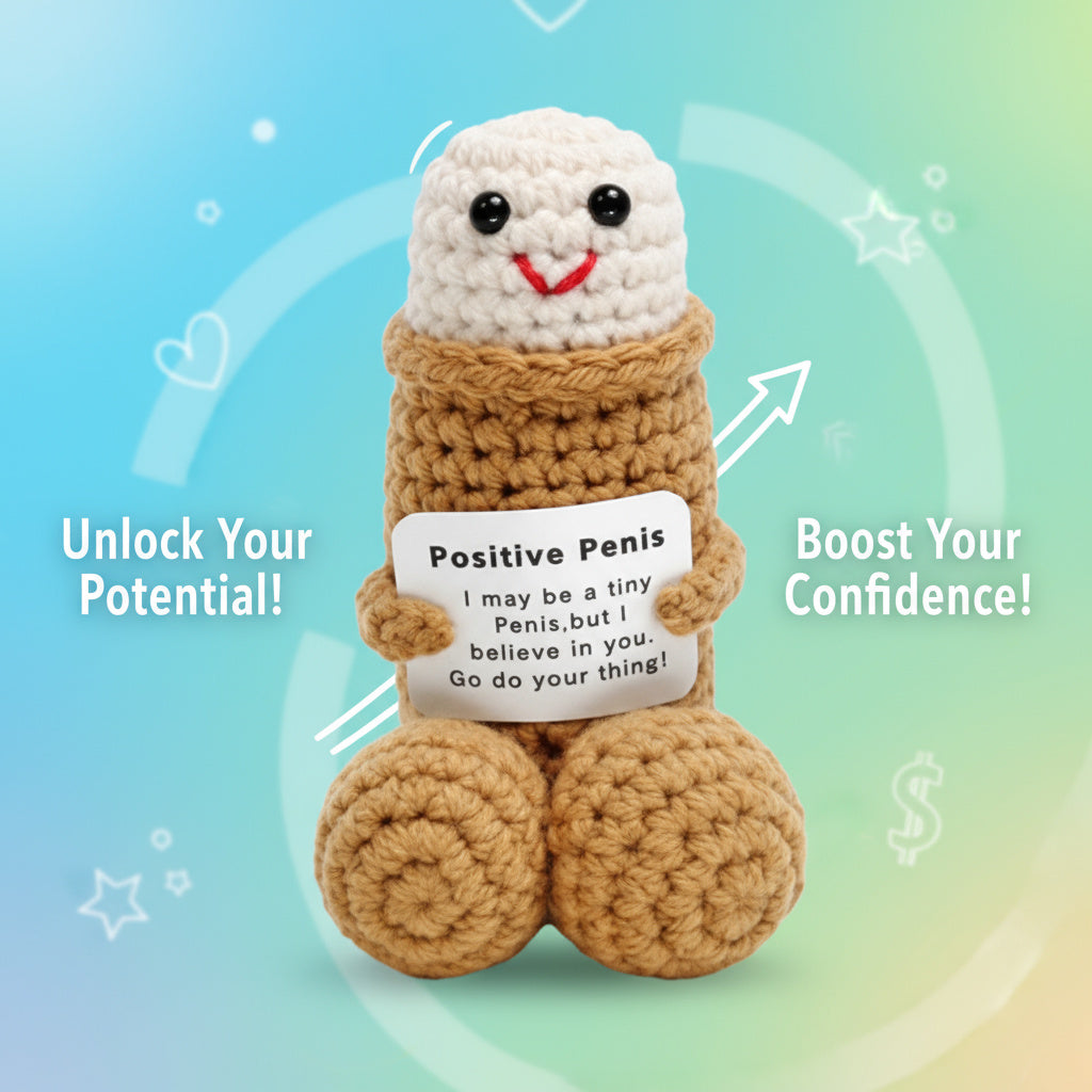 Funny Adult Comedy Crochet Plush Toy