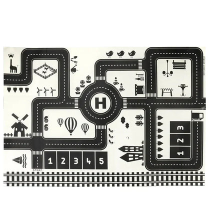 Interactive City Road Playmat for Children