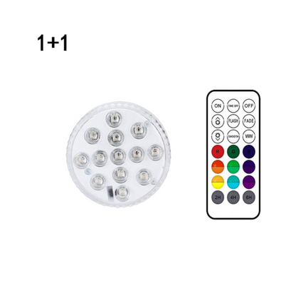 Colorful LED Pool Light with Remote-Controlled RGB