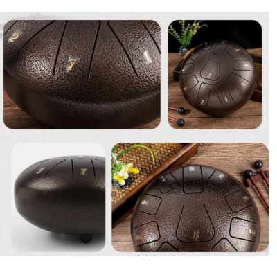Handcrafted Steel Drum for Mindful Meditation Practice