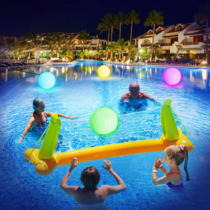 Colorful LED Water Globe Night Light