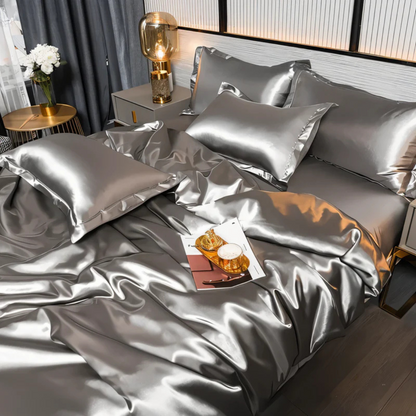 Luxury Soft Silk Bed Sheets Set