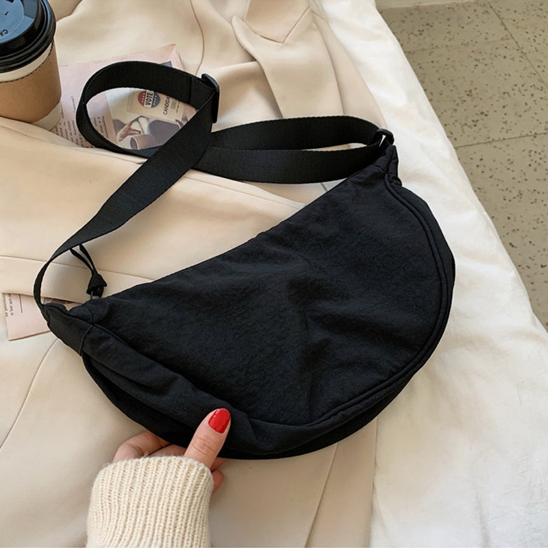 Casual Ladies Dumpling Crossbody Bag