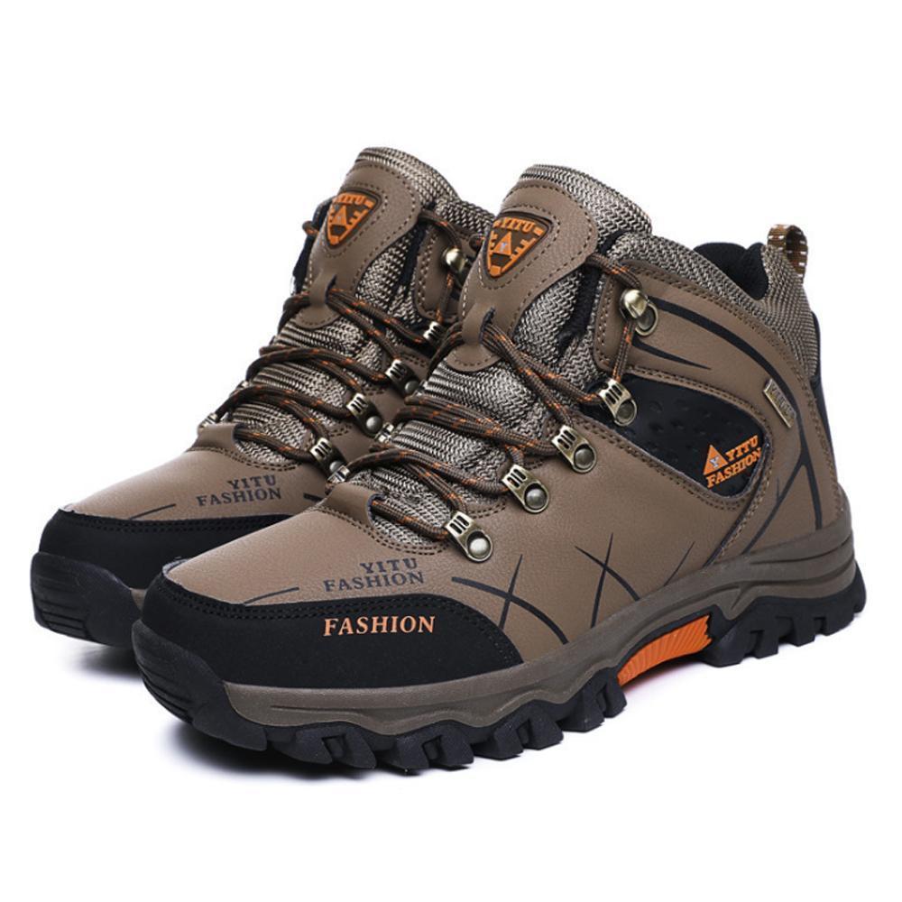 Warm Waterproof Men's Hiking Boots