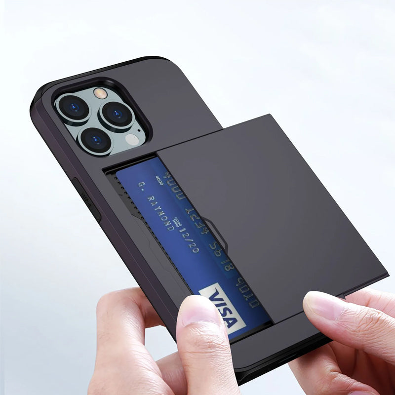 Phone Case with Card Holder Wallet